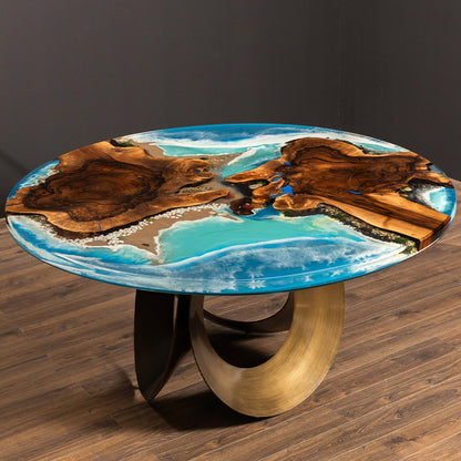 Baly Epoxy Resin Table