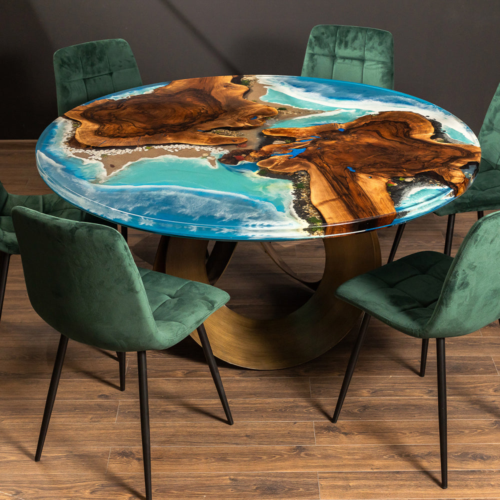 Baly Epoxy Resin Table