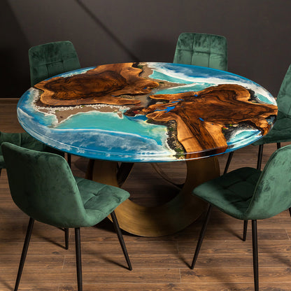 Baly Epoxy Resin Table