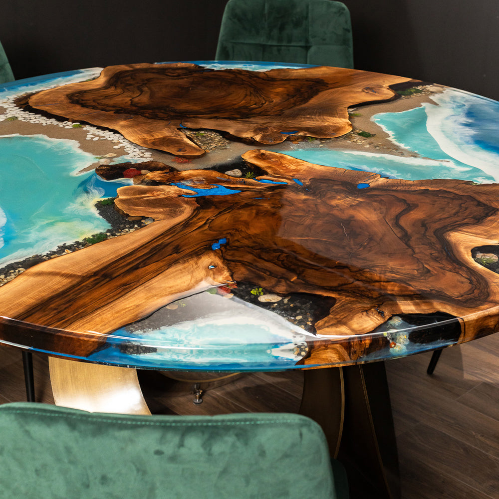 Baly Epoxy Resin Table