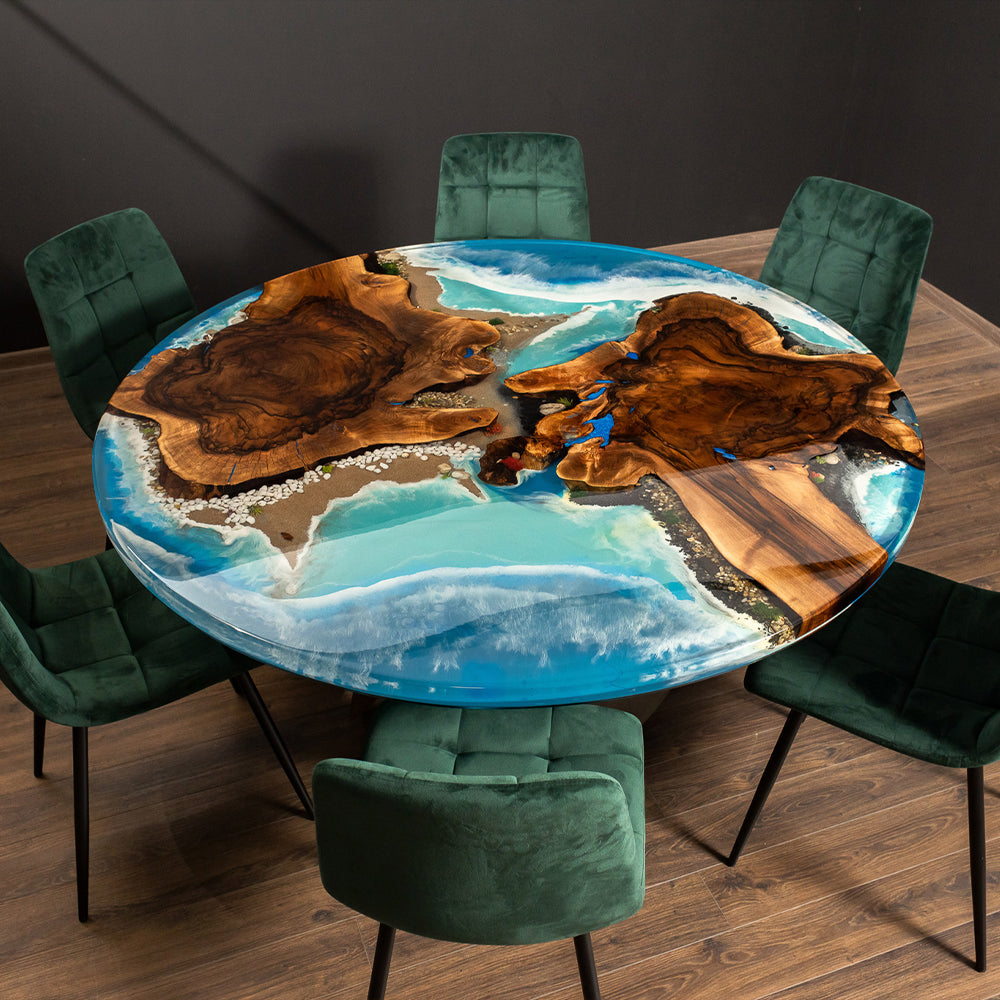 Baly Epoxy Resin Table