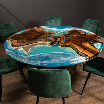 Baly Epoxy Resin Table