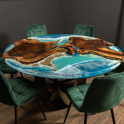 Baly Epoxy Resin Table