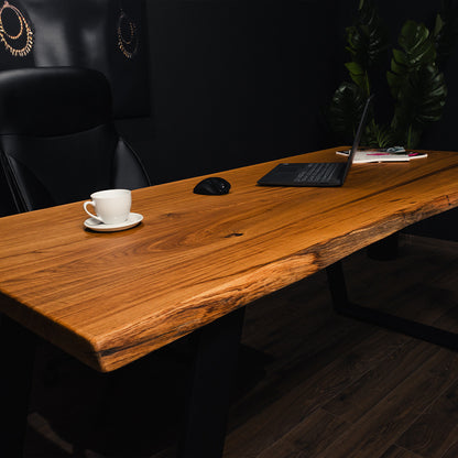 Bruce Solid Oak Desk