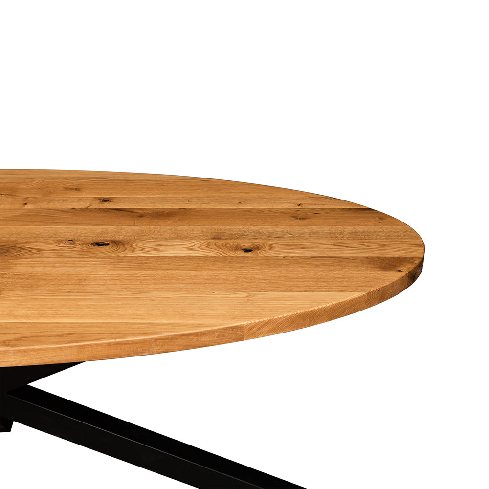 Celebrate Oval Solid Oak Table