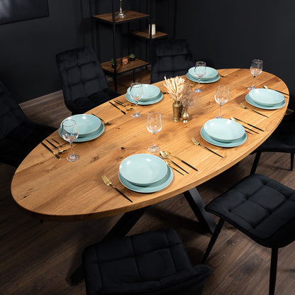 Celebrate Oval Solid Oak Table