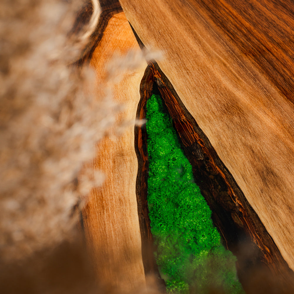 Forest Solid Walnut Epoxy Resin Table