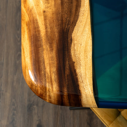 Gerard Epoxy Resin Walnut Table