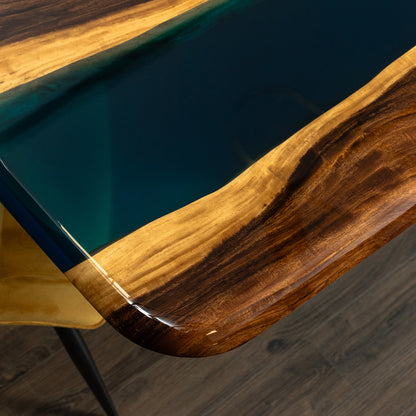 Gerard Epoxy Resin Walnut Table