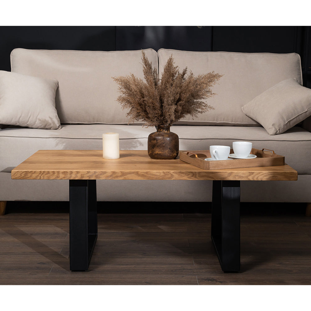 Haga Solid Oak Coffee Table