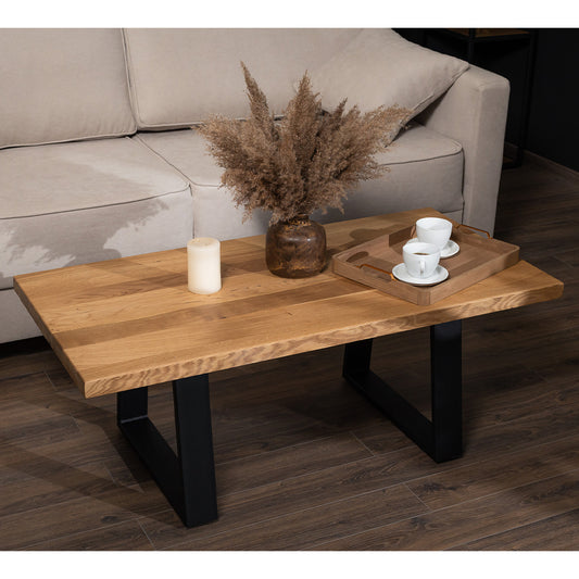 Haga Solid Oak Coffee Table