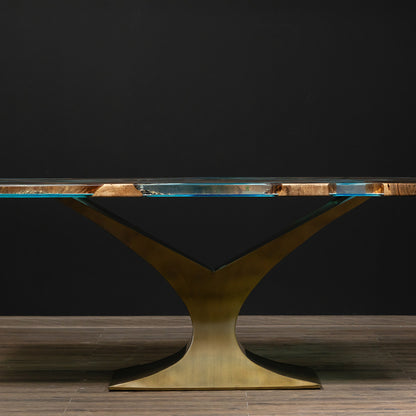 Nero Epoxy Resin Table