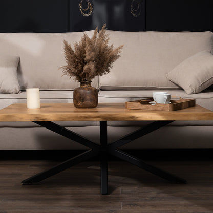 Spider Solid Oak Coffee Table