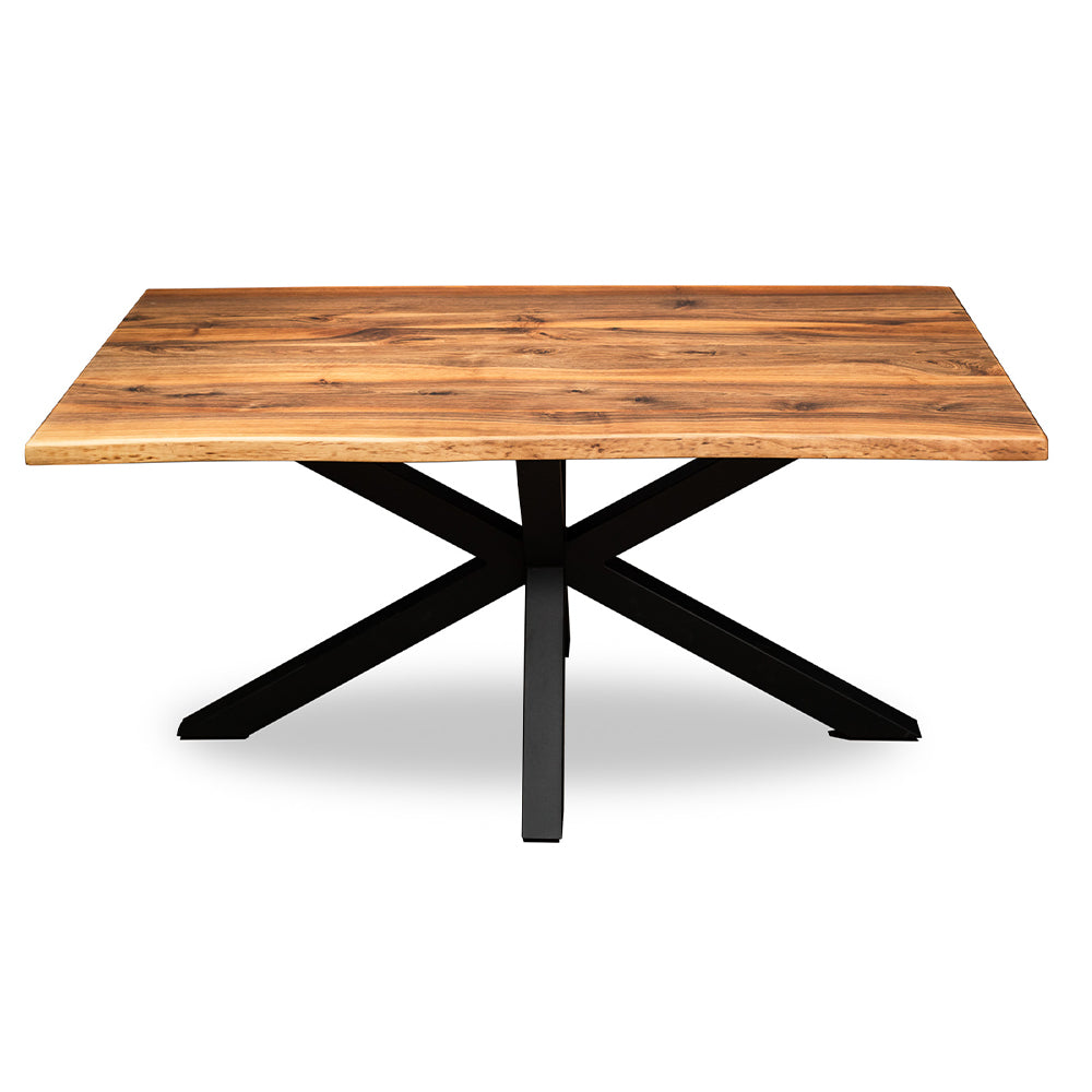 Spider Solid Walnut Wood Table