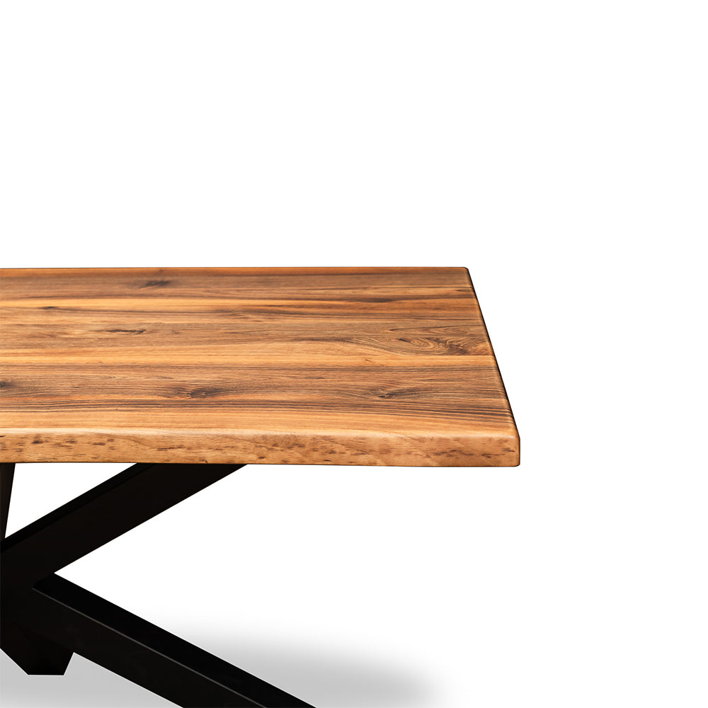 Spider Solid Walnut Wood Table