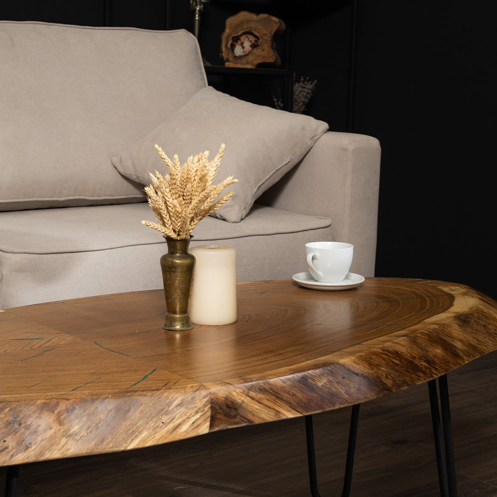 Unique Solid Wood Coffee Table