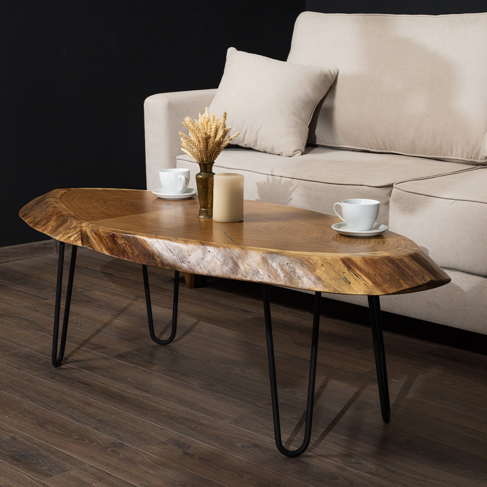 Unique Solid Wood Coffee Table